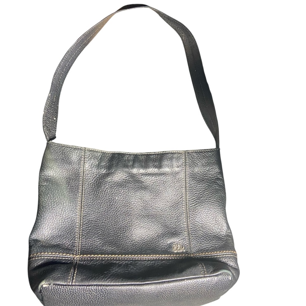 The Sak Black Leather Shoulder Bag
